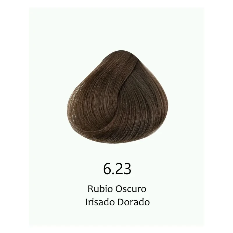 LUXENT Tinte Hypertone 6.23 Rubio Oscuro Irisado Dorado